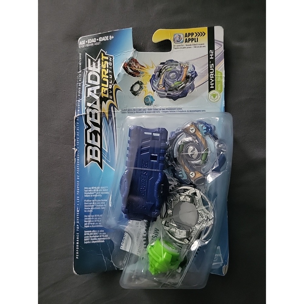 Beyblade Burst Evolution Hasbro Hyrus H2 Performance Top System E1061 NEW